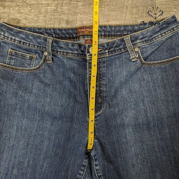 Duck Head Petite Straight Leg Jeans Size 14P - Picture 4 of 6